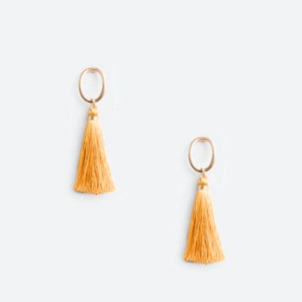 James tassel drop earrings